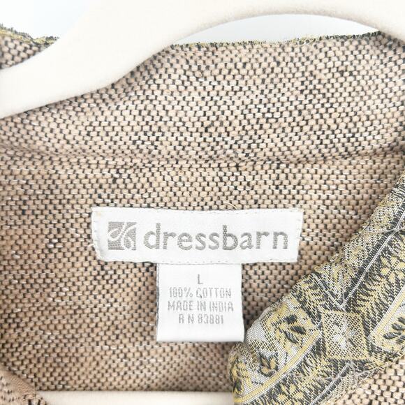 Dressbarn‎ Womens Vintage Artsy Boho Floral Embroidered Tapestry Jacket Size L - Picture 4 of 8